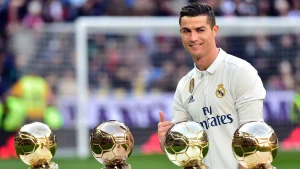 Cristiano Ronaldo có bao nhiêu Quả bóng vàng FIFA tính đến 2024?